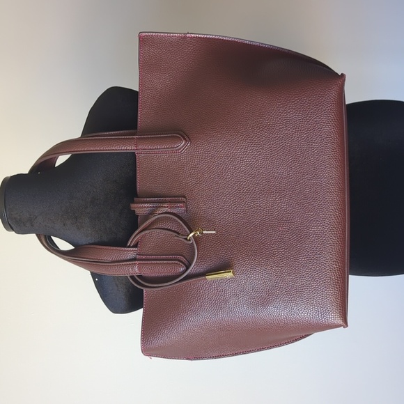 Dark Purple Tutilo Tote Fits EVERYTHING - Picture 2 of 11